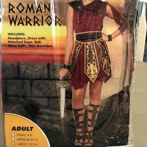 Women’s Large Women’s Warrior Halloween Costume